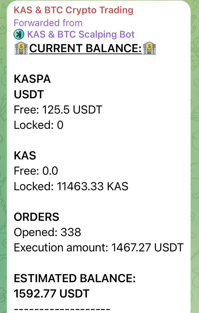 Bot Portfolio Balance Update and the New Demo Portfolio Format