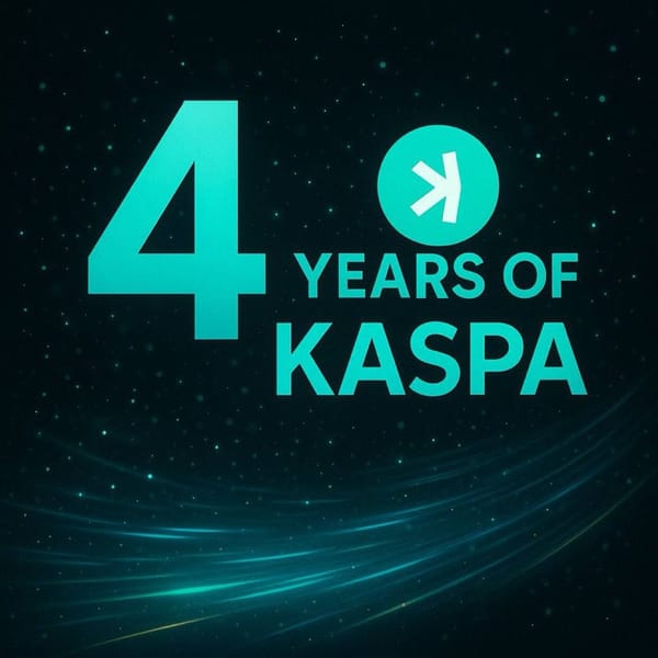 Happy 4th Birthday, Kaspa!