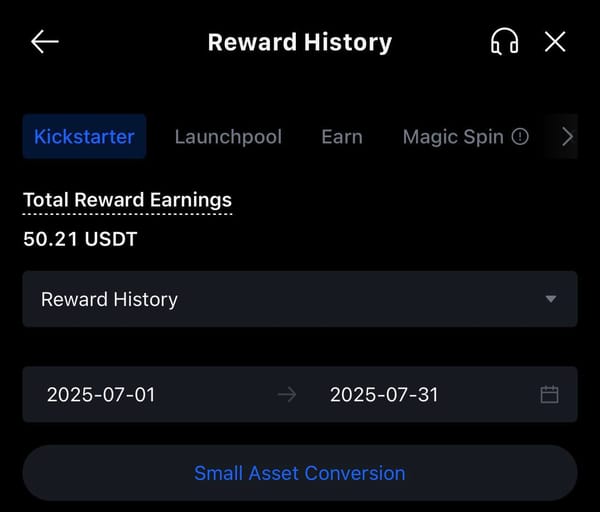 MX Token July Results: +56.17 USDT from Kickstarters and Launchpools