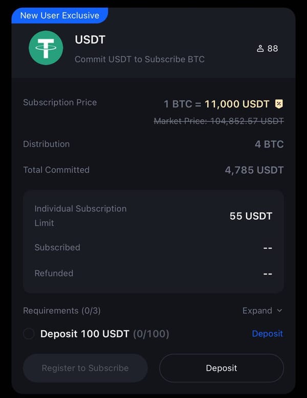 MEXC Launchpad: Earn a BTC Airdrop at $11K Rate