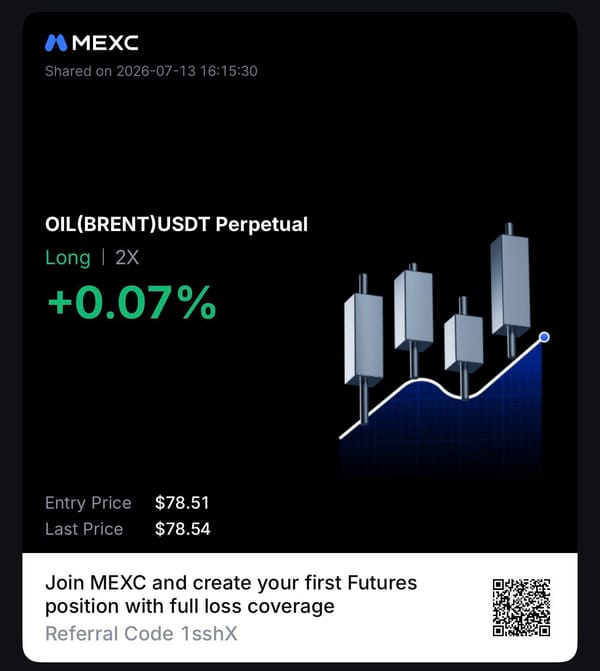 🛢 Market Update: Fighting the Flat - Why I Opened an Oil Long